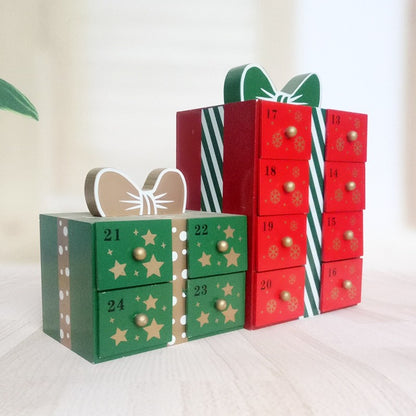 Christmas Gift Box Advent Calendar Countdown