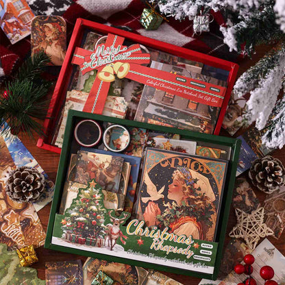 Vintage Christmas Rhapsody DIY Journaling & Scrapbook Kit