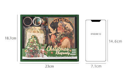 Vintage Christmas Rhapsody DIY Journaling & Scrapbook Kit