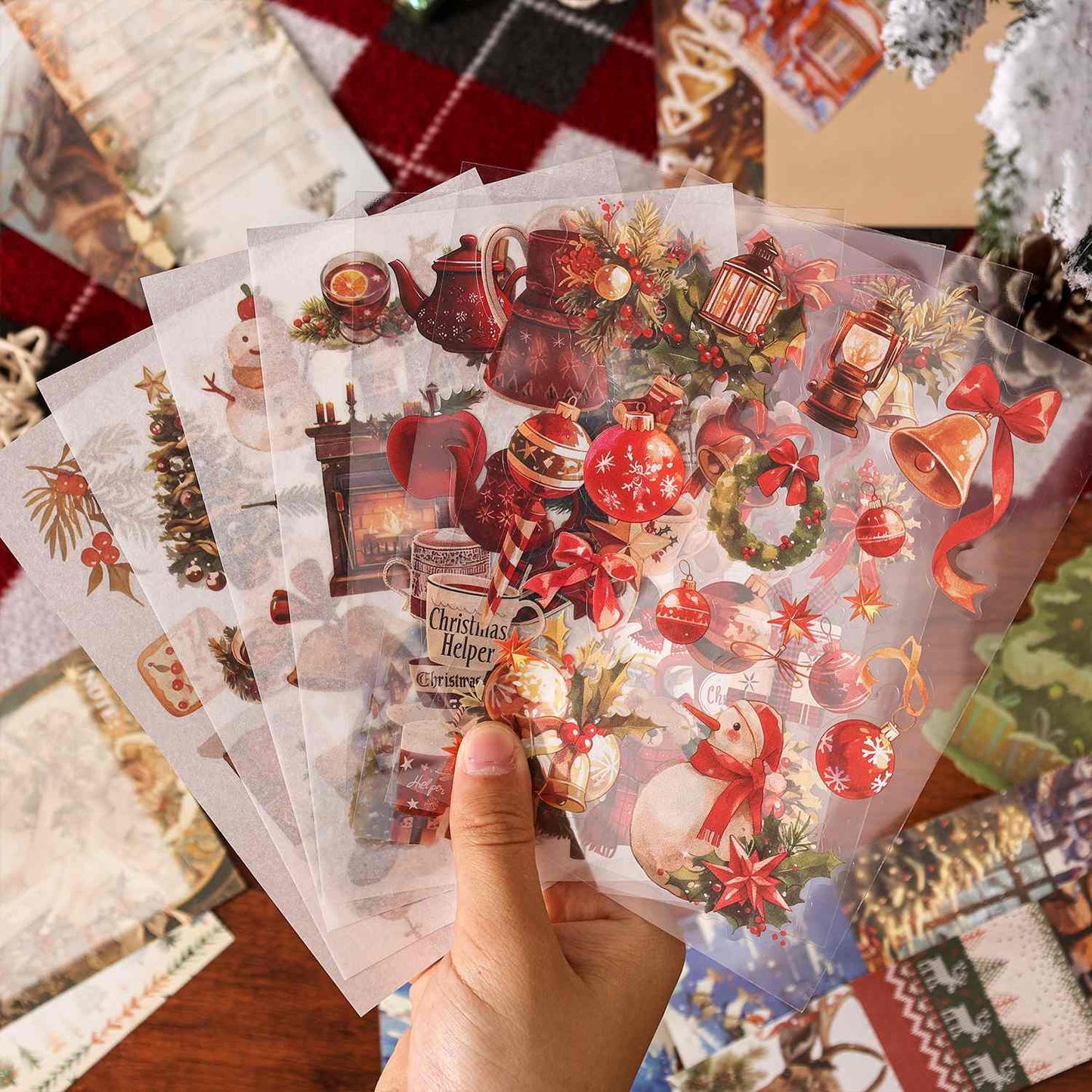 Vintage Christmas Rhapsody DIY Journaling & Scrapbook Kit