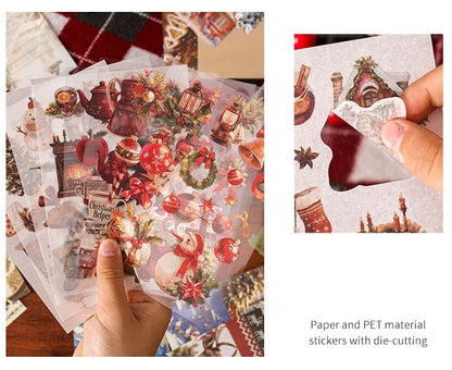 Vintage Christmas Rhapsody DIY Journaling & Scrapbook Kit