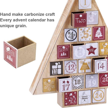 Christmas Tree Advent Calendar Countdown