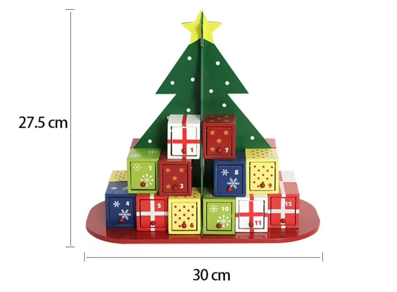 Christmas Tree Advent Calendar