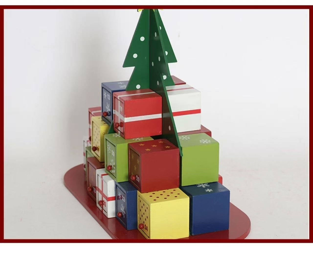 Christmas Tree Advent Calendar