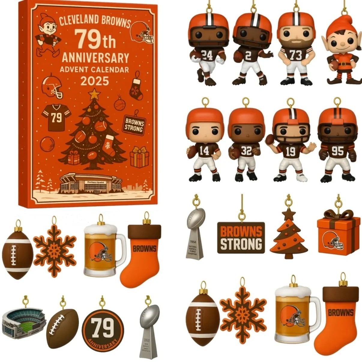 Cleveland Browns 79th Anniversary Advent Calendar