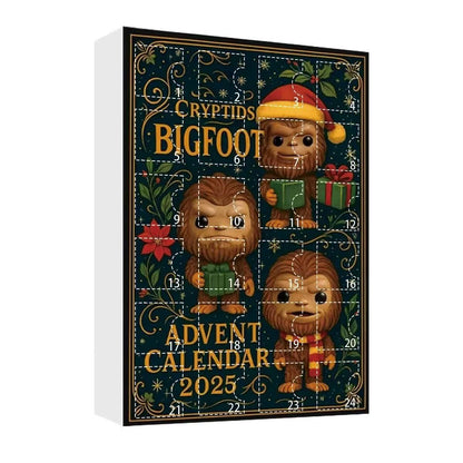 Bigfoot Advent Calendar  - A Mysterious Forest Christmas Journey