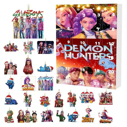 KPOP DEMON HUNTERS Saja Boys Advent Calendar