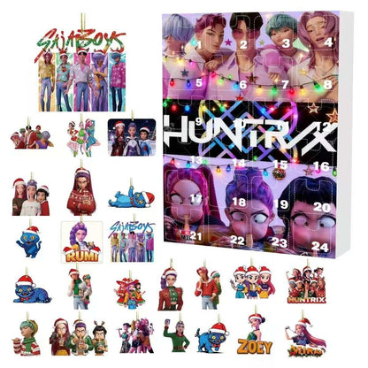 KPOP DEMON HUNTERS Saja Boys Advent Calendar
