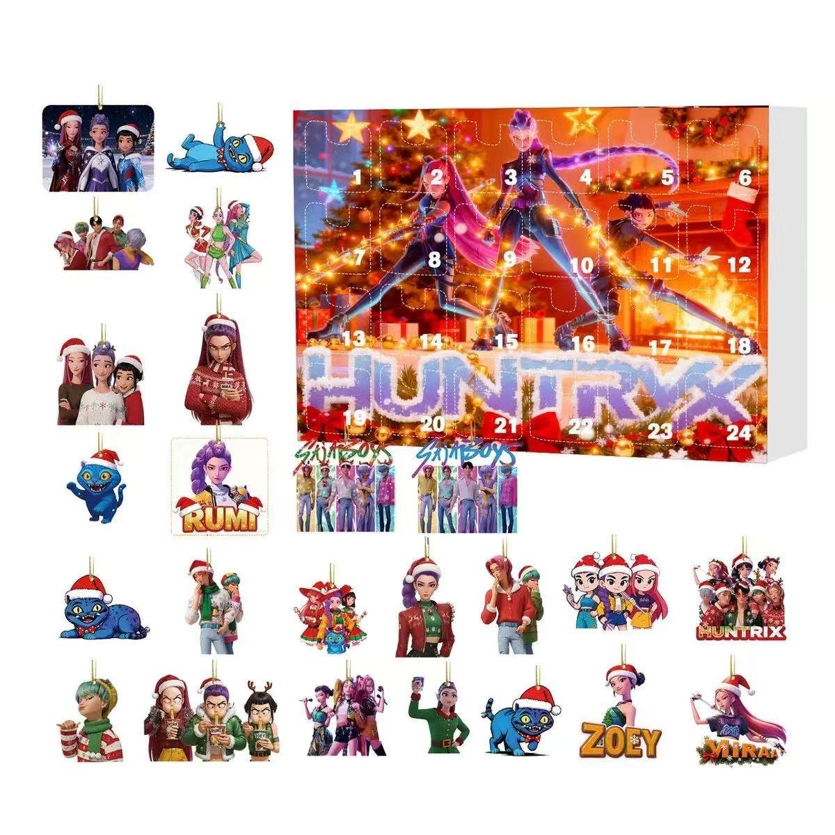 KPOP DEMON HUNTERS Saja Boys Advent Calendar