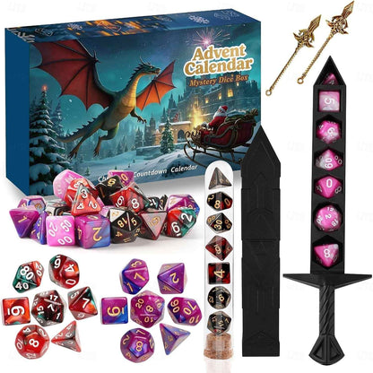 DND Dice Set Vacation Advent Calendar