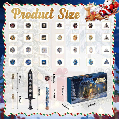 DND Dice Set Vacation Advent Calendar