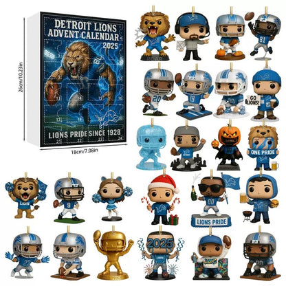 Detroit Lions 95th Anniversary Advent Calendar