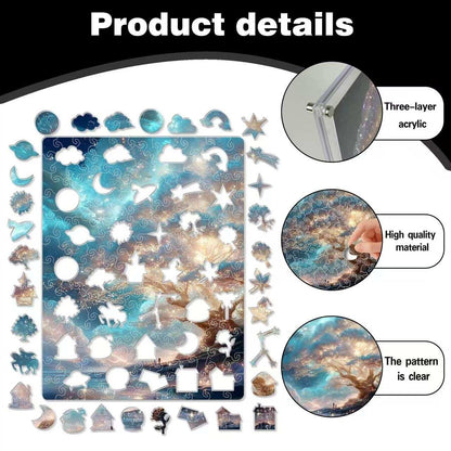 Enchanted Dream Tree Acrylic Jigsaw Puzzle