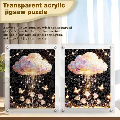 Dreamy Cloud Garden Acrylic Jigsaw Puzzle