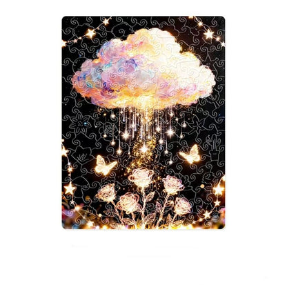 Dreamy Cloud Garden Acrylic Jigsaw Puzzle