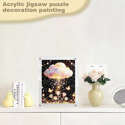 Dreamy Cloud Garden Acrylic Jigsaw Puzzle