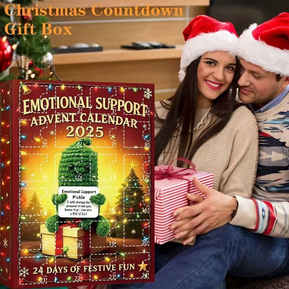Emotional Support Pickle Advent Calendar
