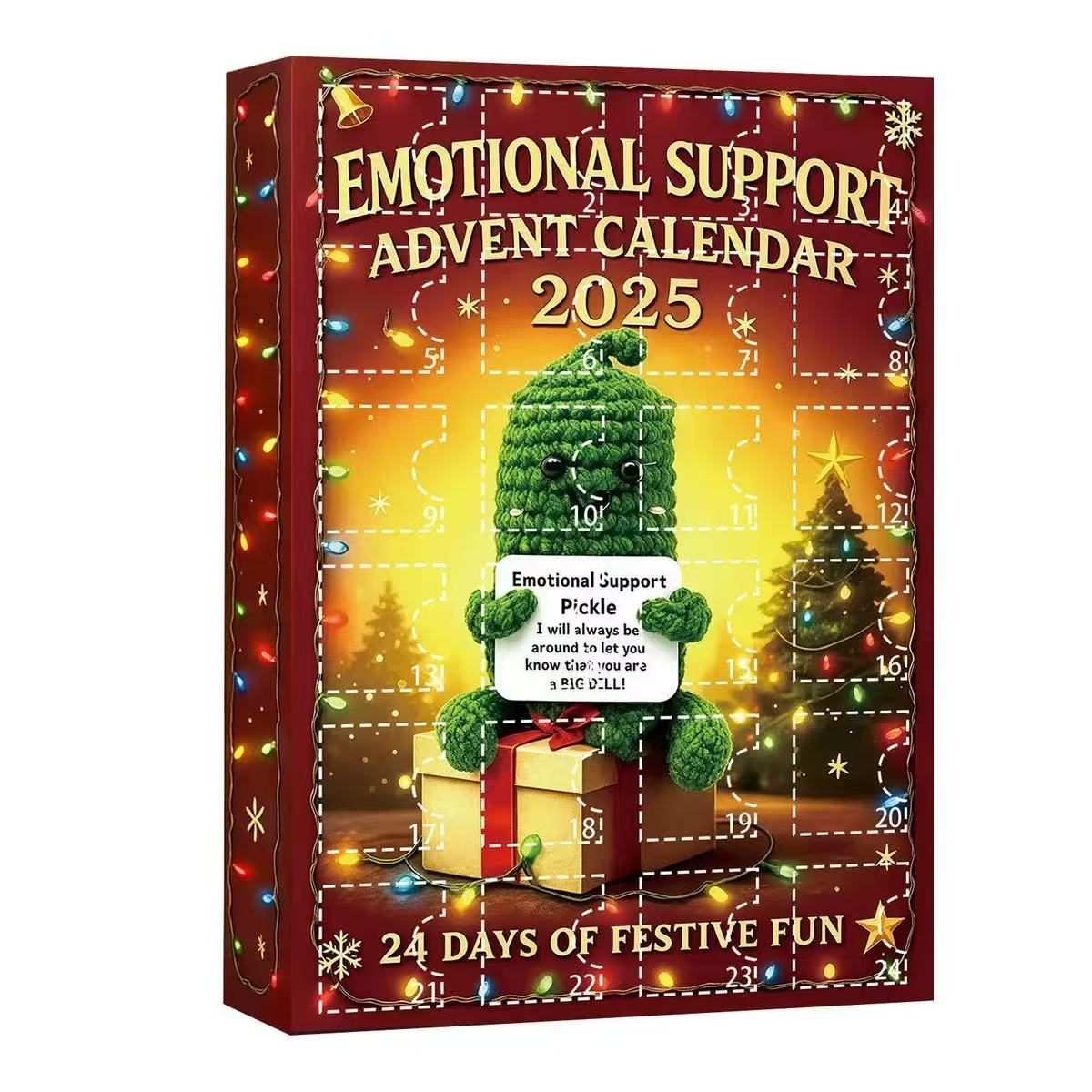 Emotional Support Pickle Advent Calendar