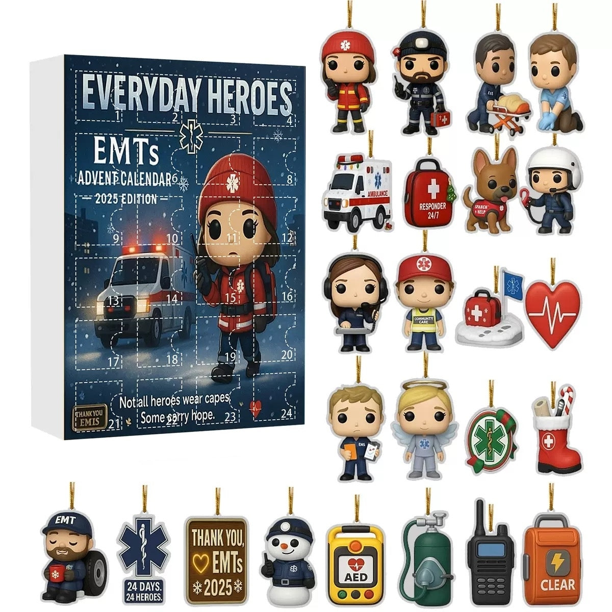 Everyday Heroes EMTs Advent Calendar