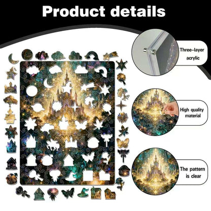 Fantasy Castle Acrylic Jigsaw Puzzle