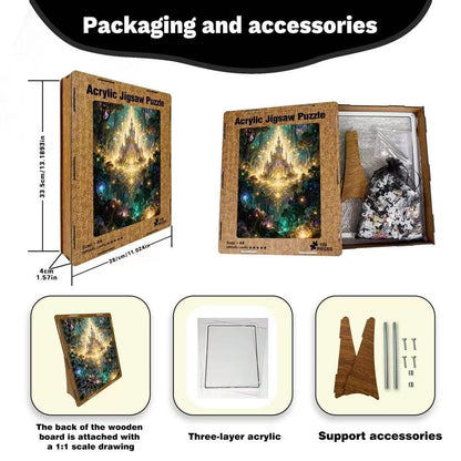 Fantasy Castle Acrylic Jigsaw Puzzle