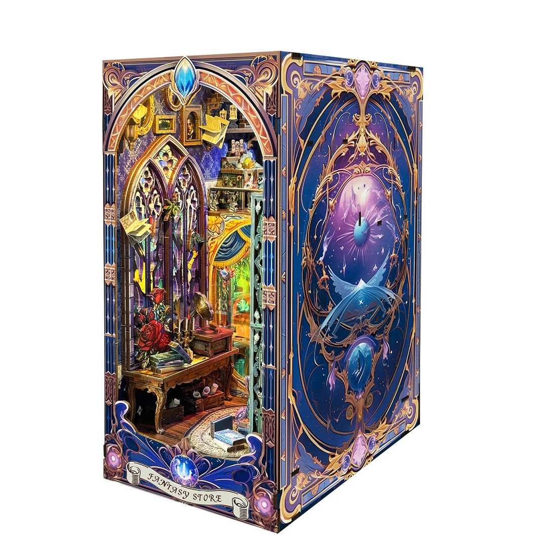 image displaying the right side of Fantasy Store DIY Book Nook Kit