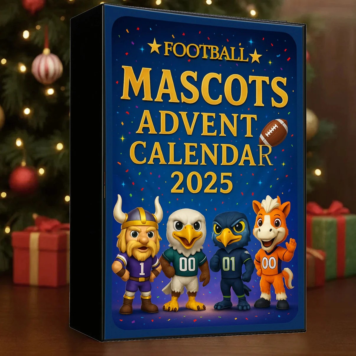 NFL Football Mascots Advent Calendar