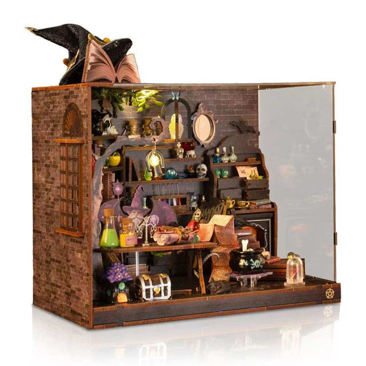 Forest Wizard Cottage DIY Book Nook Kit