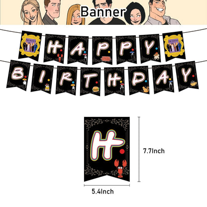 Friends TV Show Birthday Party Decoration Set