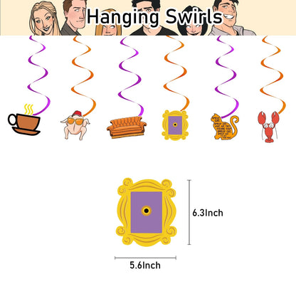 Friends TV Show Birthday Party Decoration Set