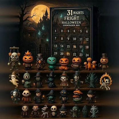 31 Nights Fright Halloween Countdown Box Advent Calendar