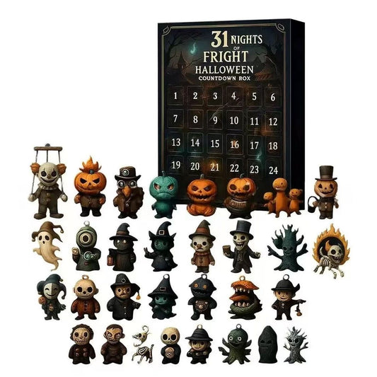 31 Nights Fright Halloween Countdown Box Advent Calendar