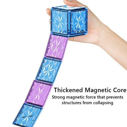 Frozen Wonderland Magnetic Tile Building Set