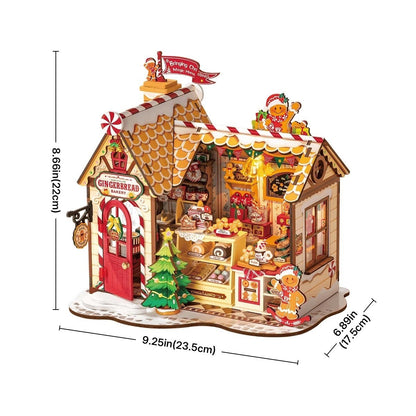Gingerbread House DIY Miniature Kit