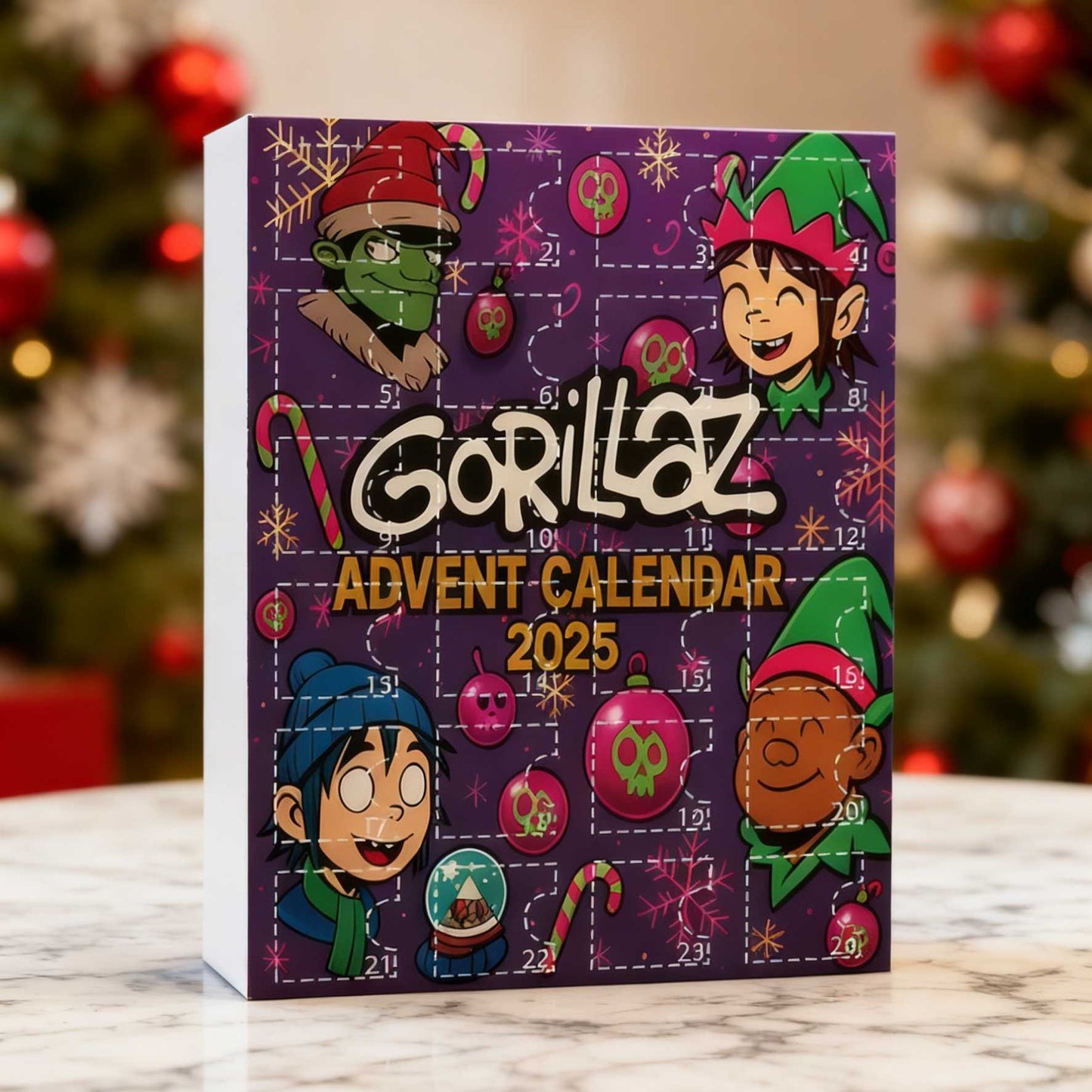 Gorillaz Christmas Advent Calendar