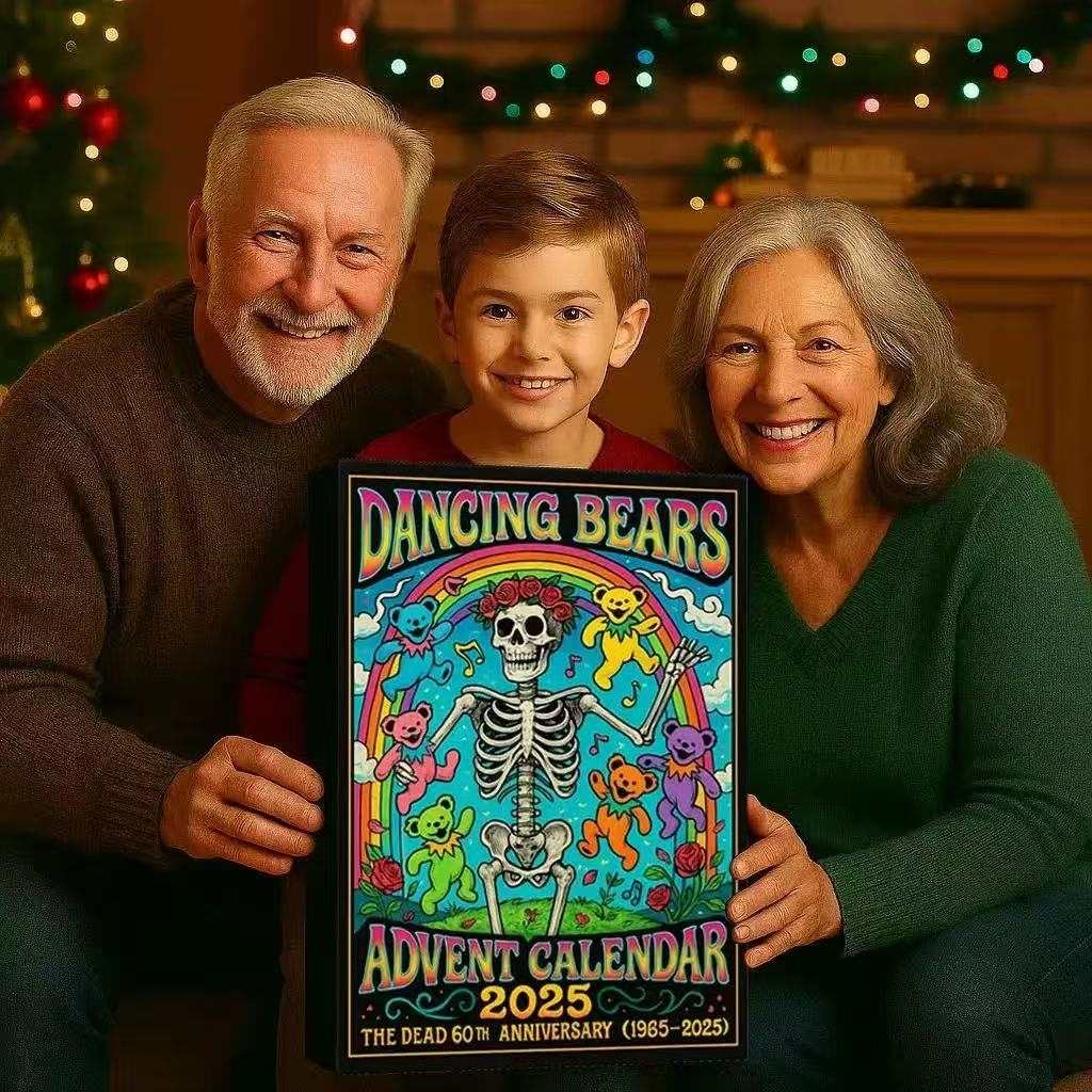 Grateful Dead 60th Anniversary Advent Calendar | Countdown Box