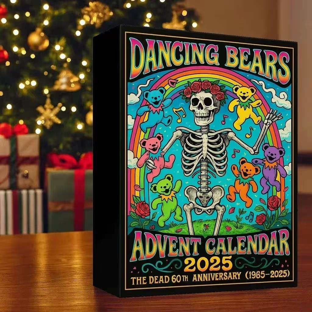 Grateful Dead 60th Anniversary Advent Calendar | Countdown Box