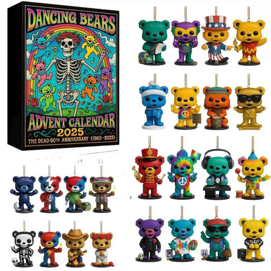 Grateful Dead 60th Anniversary Advent Calendar | Countdown Box