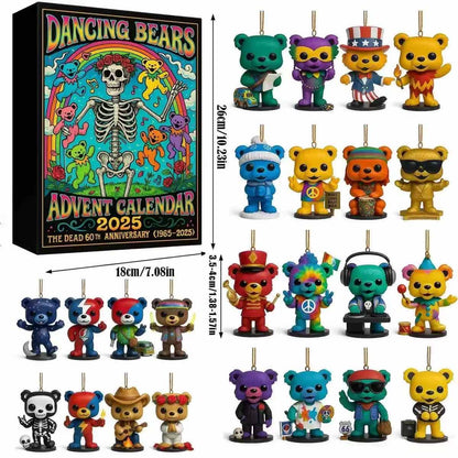 Grateful Dead 60th Anniversary Advent Calendar | Countdown Box