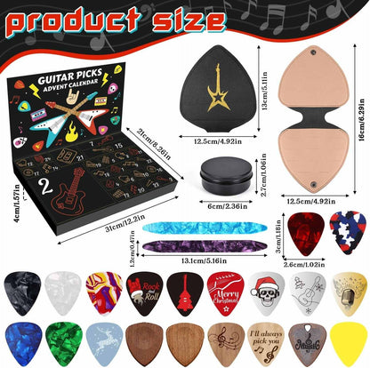 Guitar Picks Advent Calendar