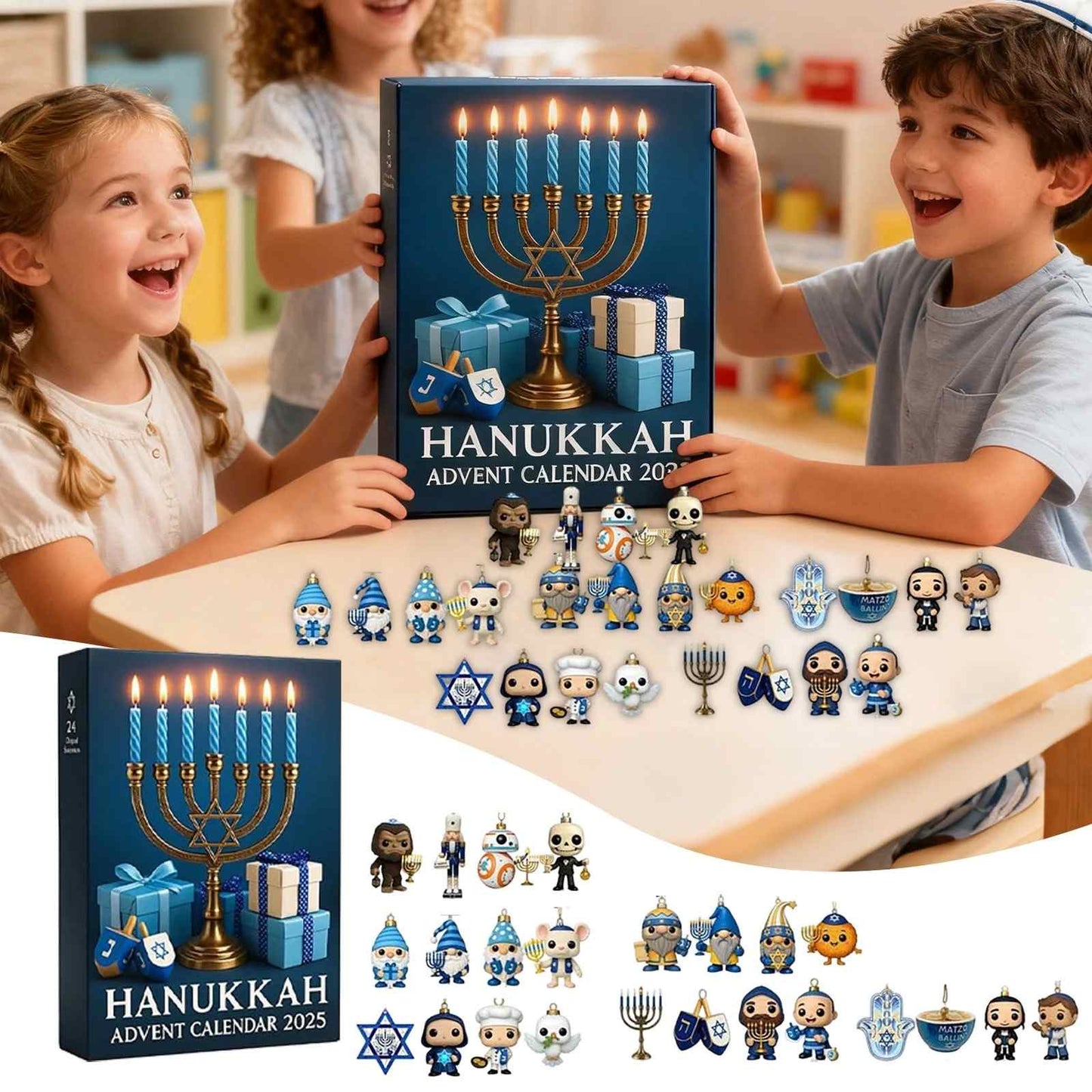 2025 Hanukkah Advent Calendar | Countdown Box