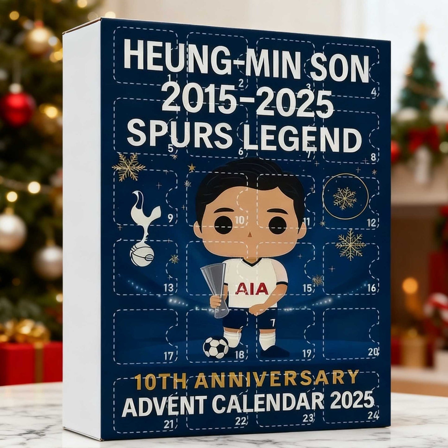 Heung-Min Son Spurs 10th Anniversary Advent Calendar