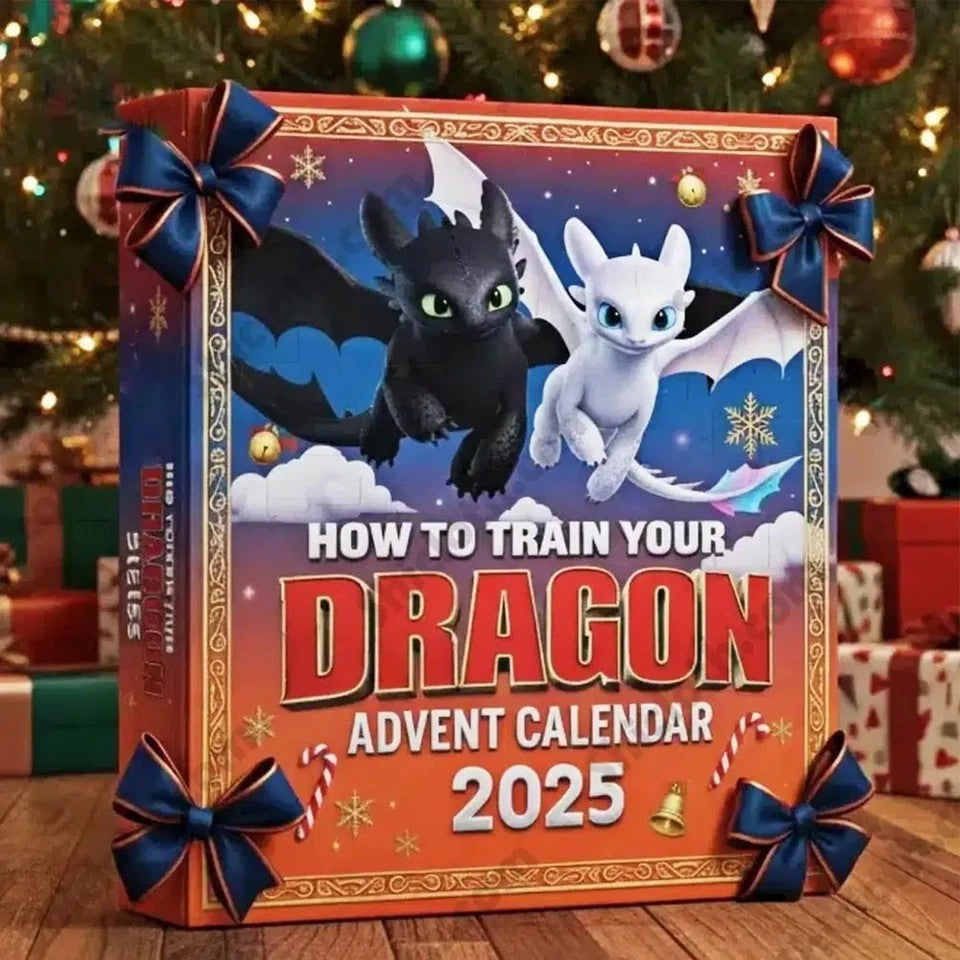 How To Train Your Dragon 2025 Acrylic Advent Calendar