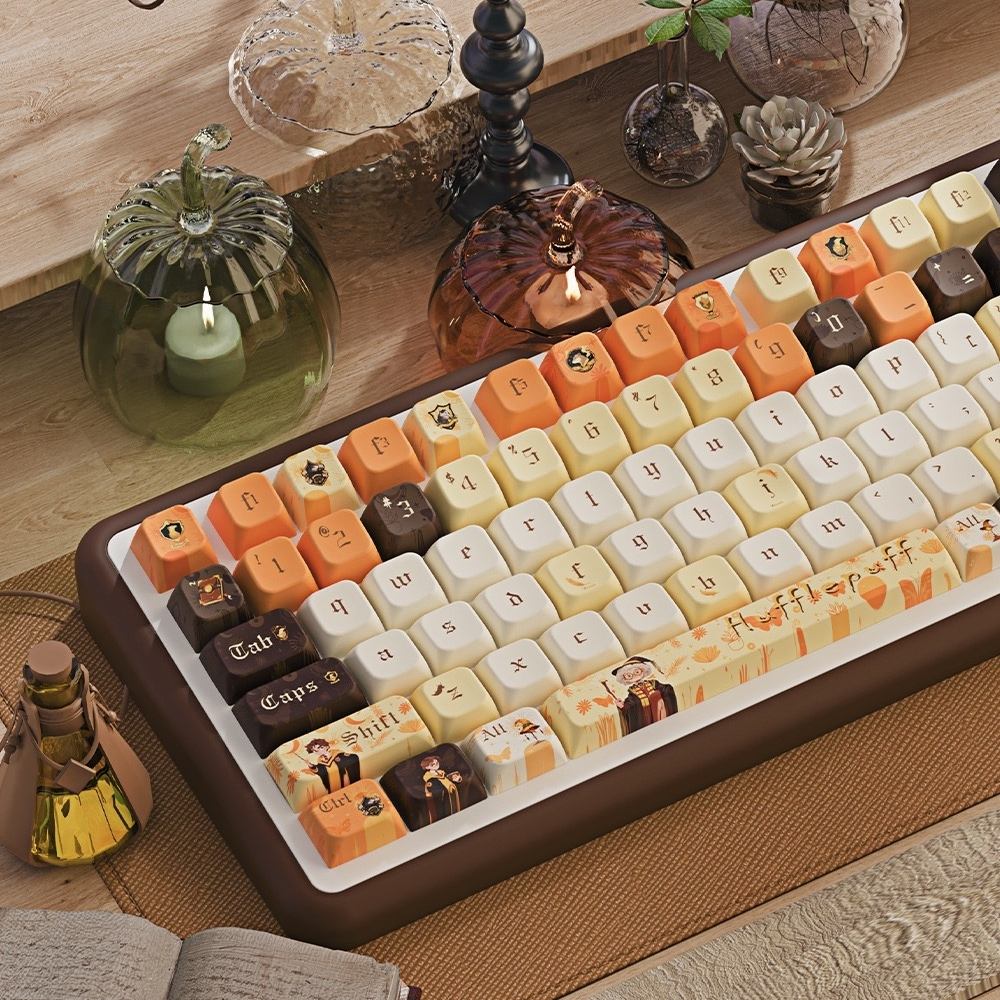 Hufflepuff DIY Keycaps Set