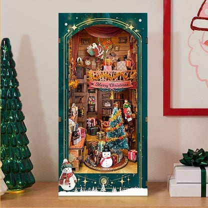 perfect Christmas gift choice of the Jingle Cabin Book Nook Kit