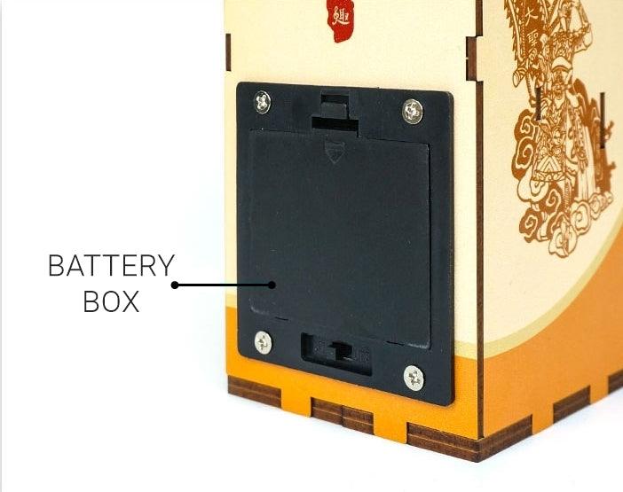 Journey to the west - diy book nook kit - bookself insert decor dioama miniature kit battery box