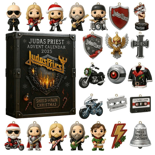 Judas Priest Advent Calendar – Shield of Pain Christmas