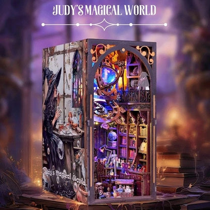 Judy's Magic World DIY Wooden Book Nook Kit
