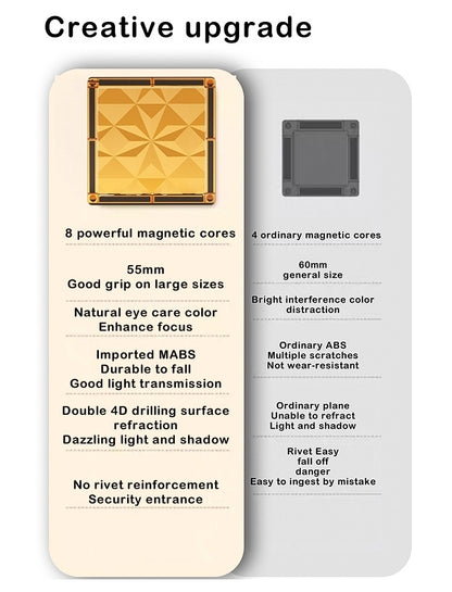 Jurassic World Starlight Diamond Magnetic Building Tiles