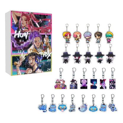 K-Pop Demon Hunters Advent Calendar Surprise Box